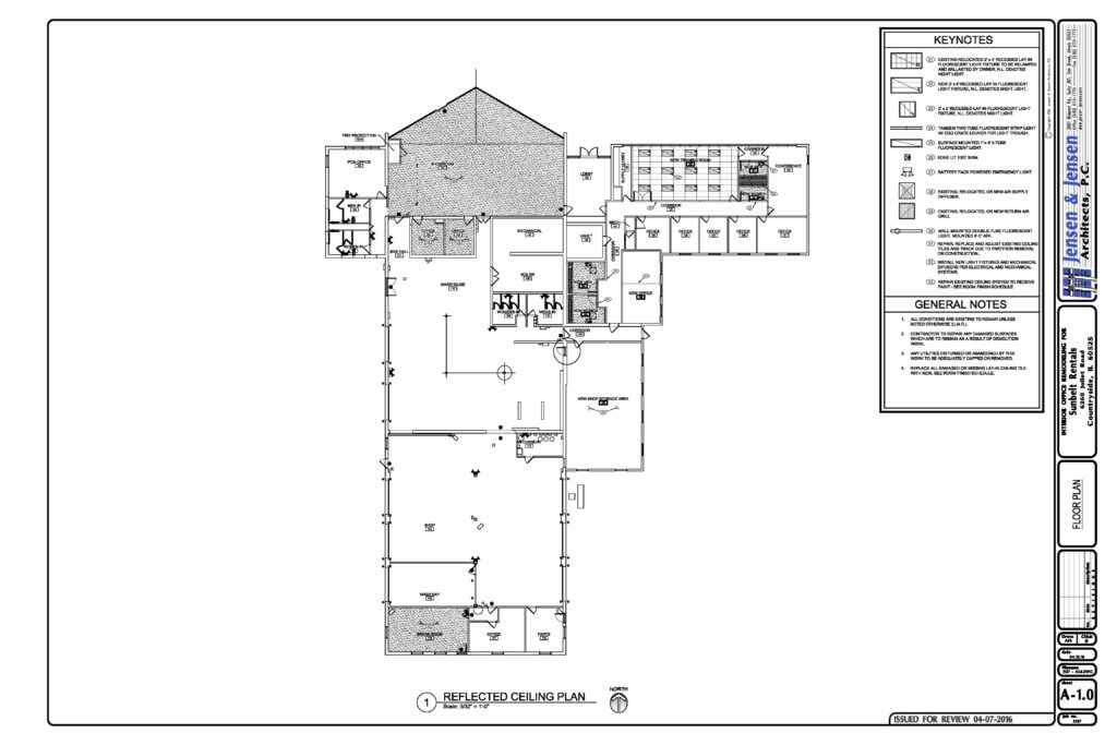Reflected Ceiling Plan General Notes | Shelly Lighting